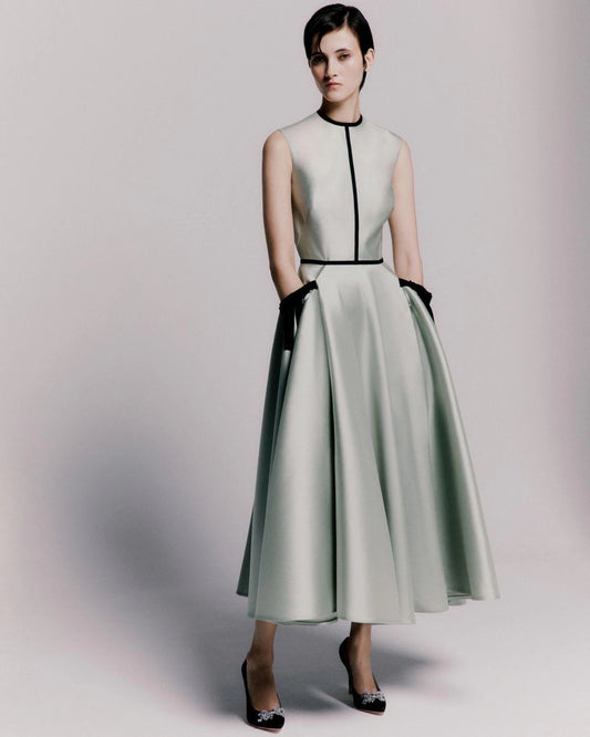 SIENNA MIDI DRESS IN SAGE