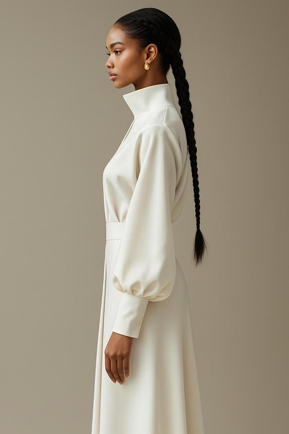 OPHELIA CREPE MAXI GOWN