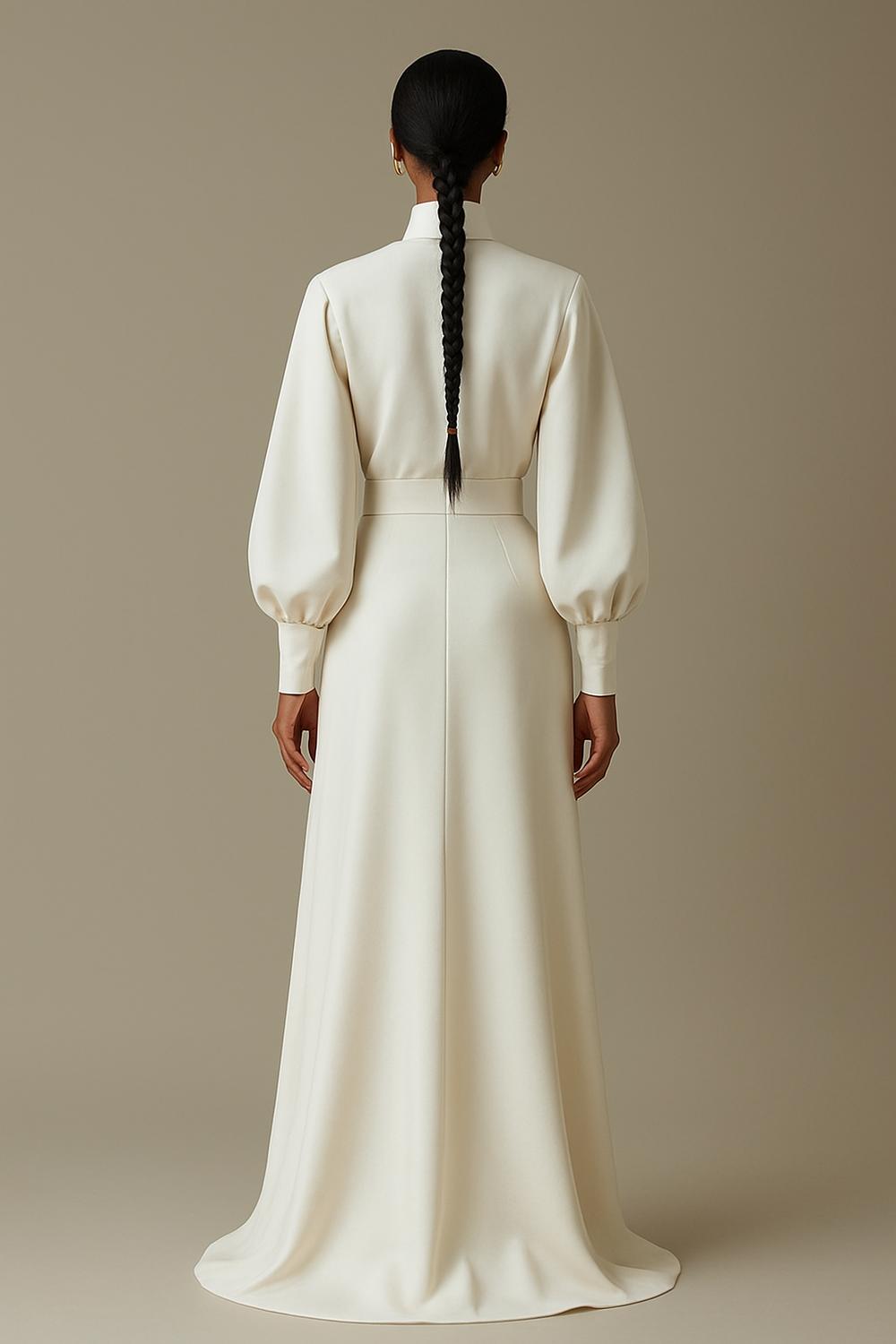 OPHELIA CREPE MAXI GOWN